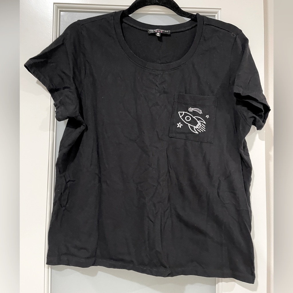 Black Out Of This World T Shirt